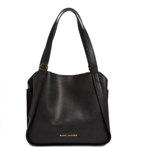 Marc Jacobs The Director Tote - Black Pebbled Leather - Shoulder Bag - Picture 1 of 10